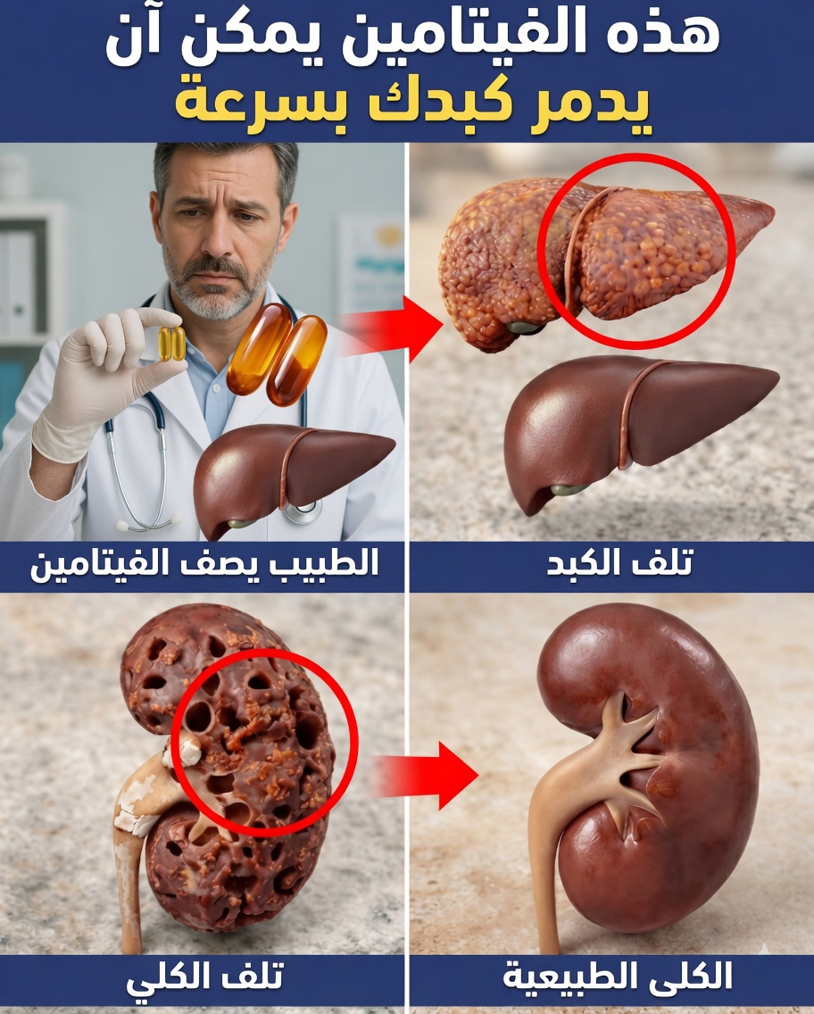 الحقيقة الصادمة: قد تكون فيتاميناتك اليومية تُلحق الضرر بأعضائك بصمت