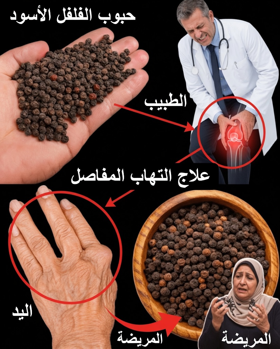 الثوم والفلفل الأسود: علاج طبيعي بسيط لتخفيف آلام الساقين والتهاب المفاصل وضعف الدورة الدموية