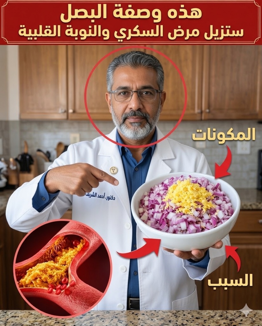 وصفة بالبصل الأحمر قد تساعد على موازنة سكر الدم طبيعيًا