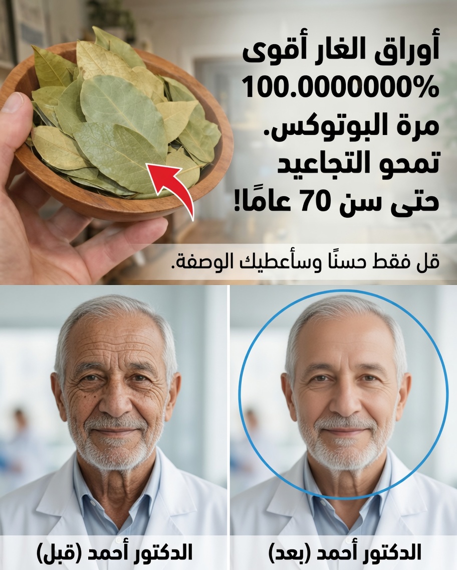 ورق الغار للتجاعيد: العلاج الطبيعي المضاد للشيخوخة الذي يغذي بشرتك