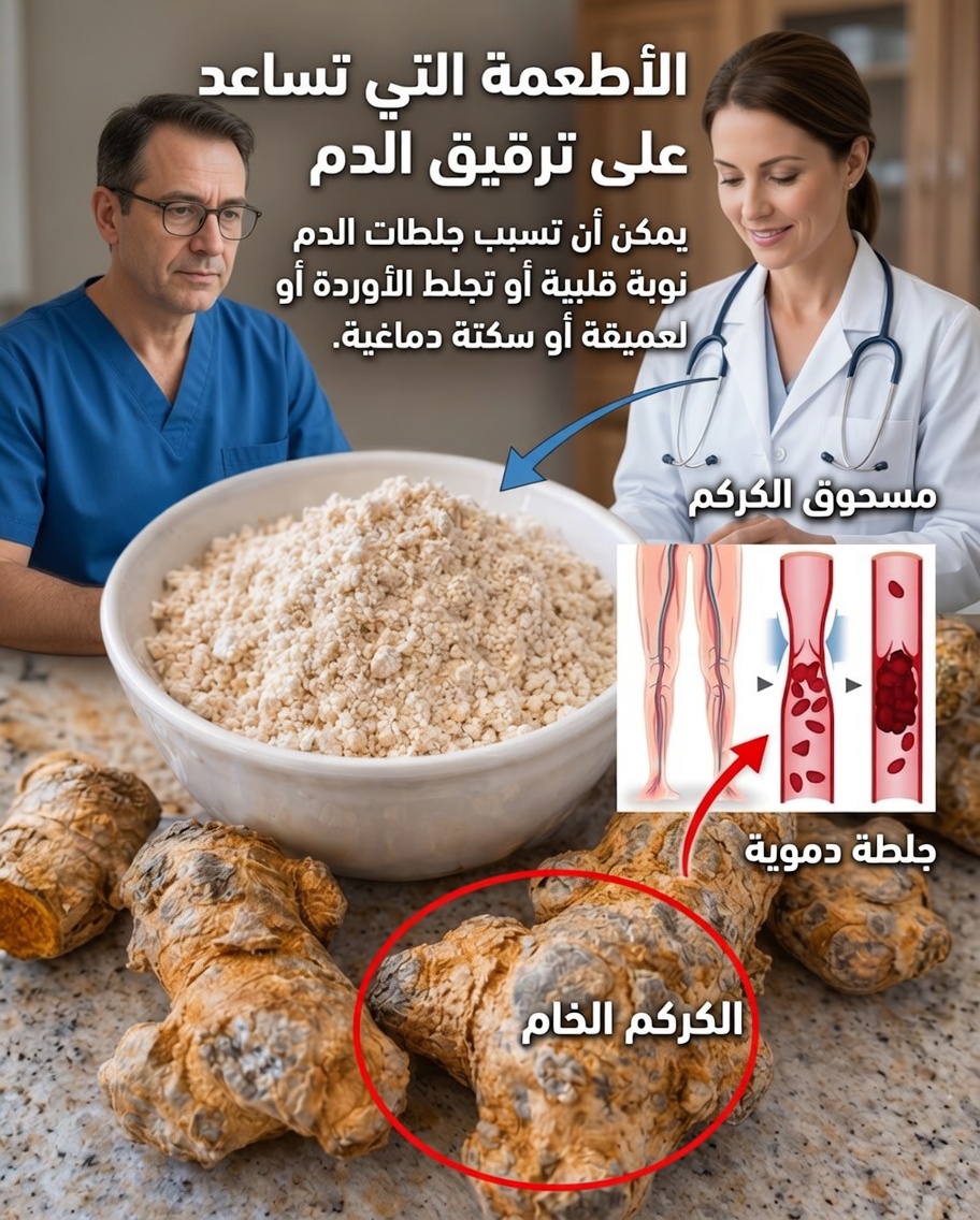 7 أطعمة مدهشة قد تدعم الدورة الدموية وتقلّل من خطر الجلطات