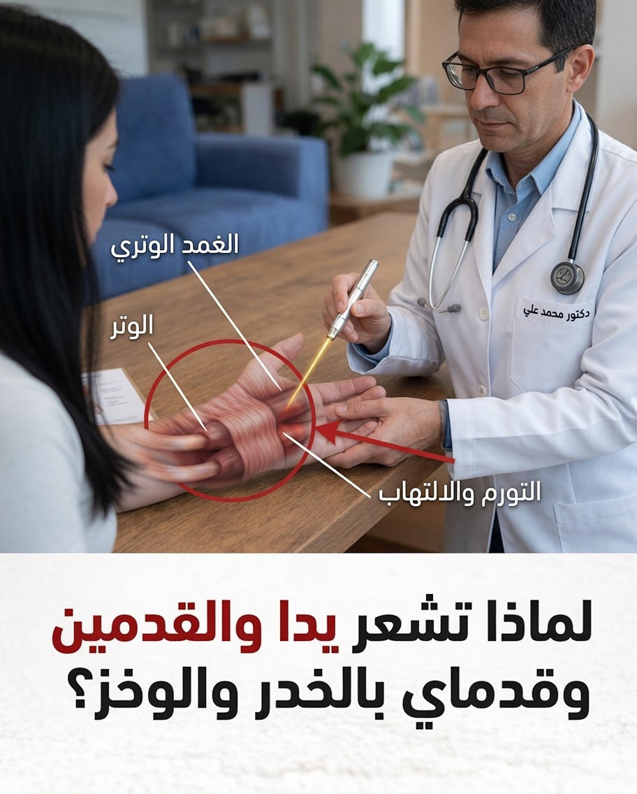 هل تشعر بخدر أو وخز في يديك وقدميك بشكل متكرر؟ إليك ما قد يحاول جسمك إخبارك به