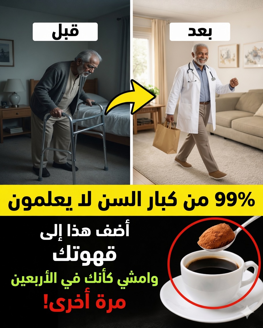 لماذا يضيف كبار السن هذا المسحوق إلى القهوة (فوائد قد تغيّر حياتك!)