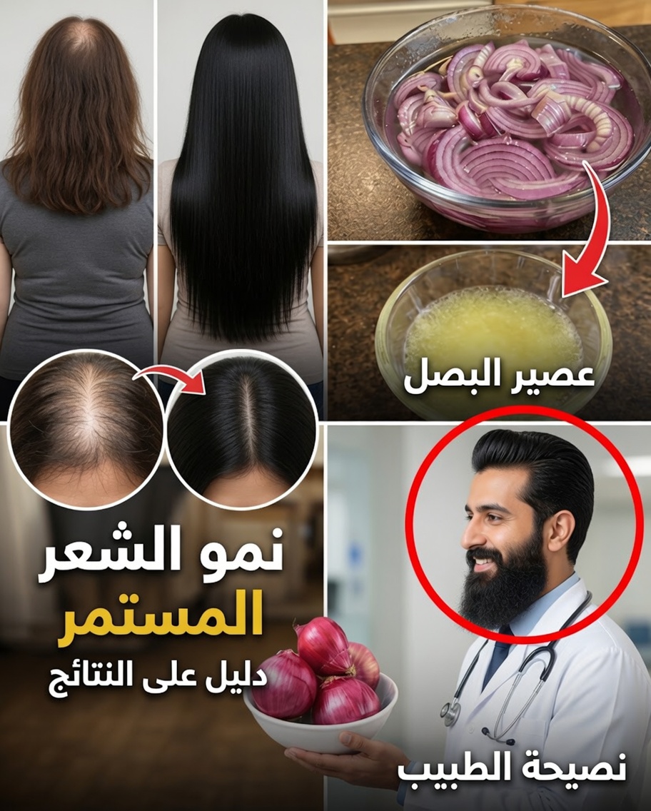 كيفية جعل الشعر ينمو أطول وأكثر كثافة بالبصل: الحيلة القديمة التي لا يكاد يعرفها أحد