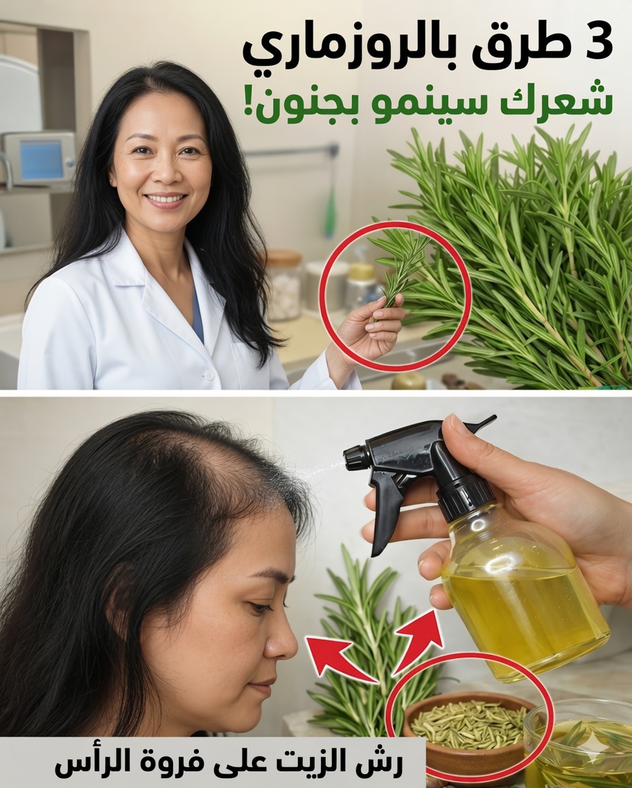 3 طرق لاستخدام إكليل الجبل: قد ينمو شعرك أسرع بكثير هذا العام إذا استخدمتِه كل يوم
