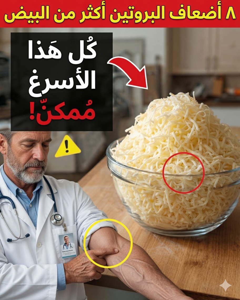 كبار السن: هذا الطعام الغني بالبروتين يتفوق على البيض وقد ينقذ عضلاتك!