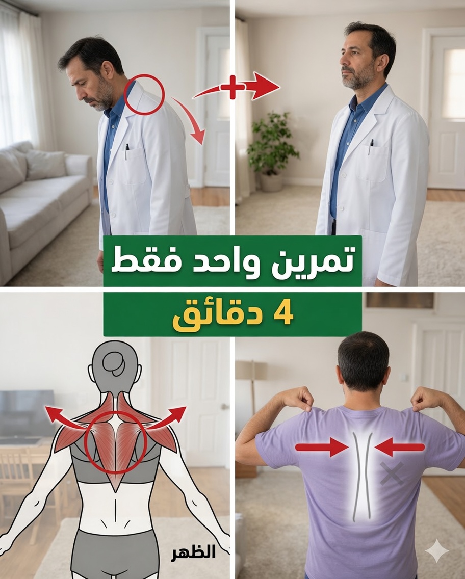 كيفية تصحيح وضعية الرأس المتقدمة إلى الأمام بعد سن الستين في 4 دقائق فقط – الروتين اللطيف الذي يوصي به أكبر طبيب سنًا في اليابان