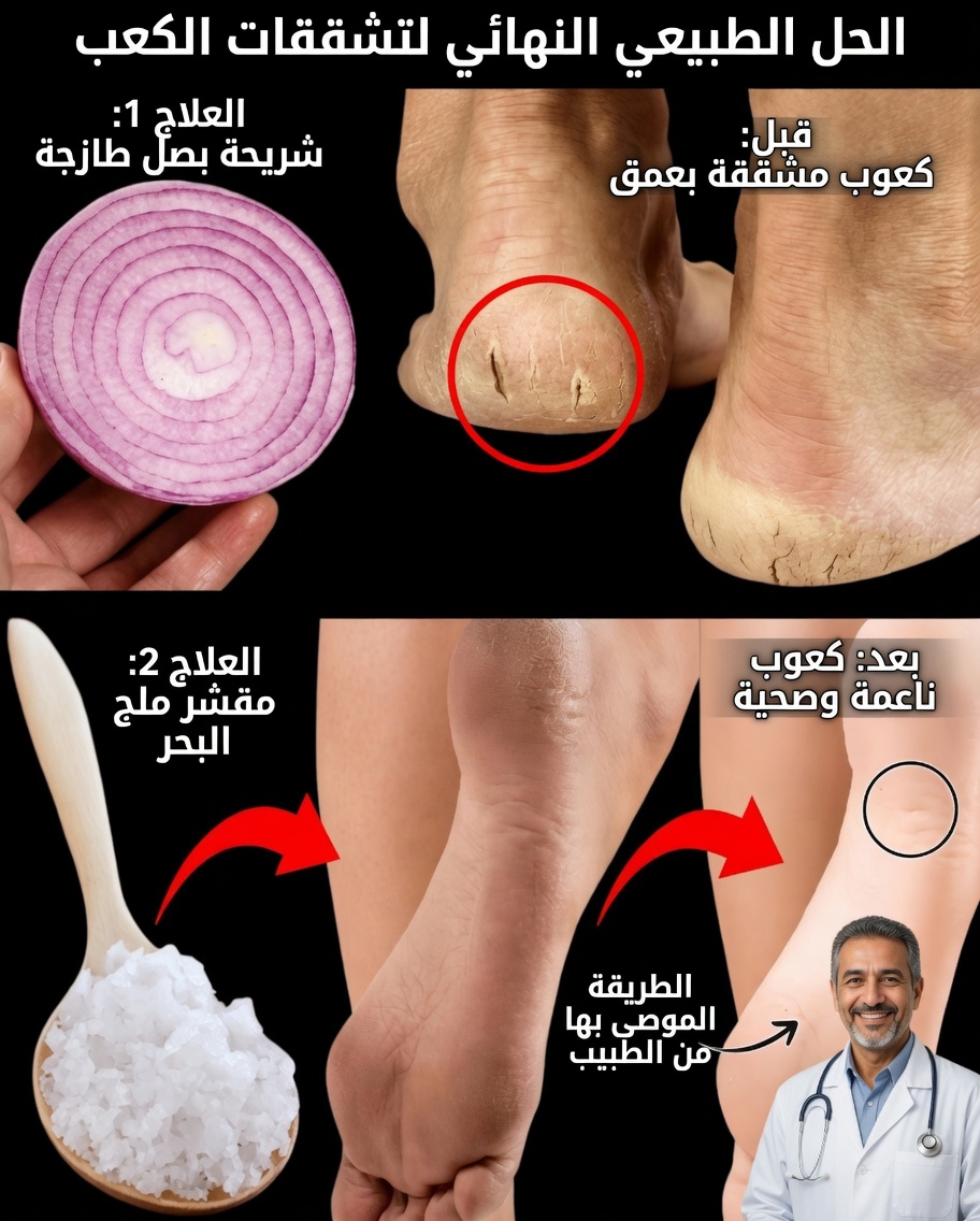 5 علاجات منزلية طبيعية لعلاج تشقق الكعبين واستعادة أقدام ناعمة وجميلة