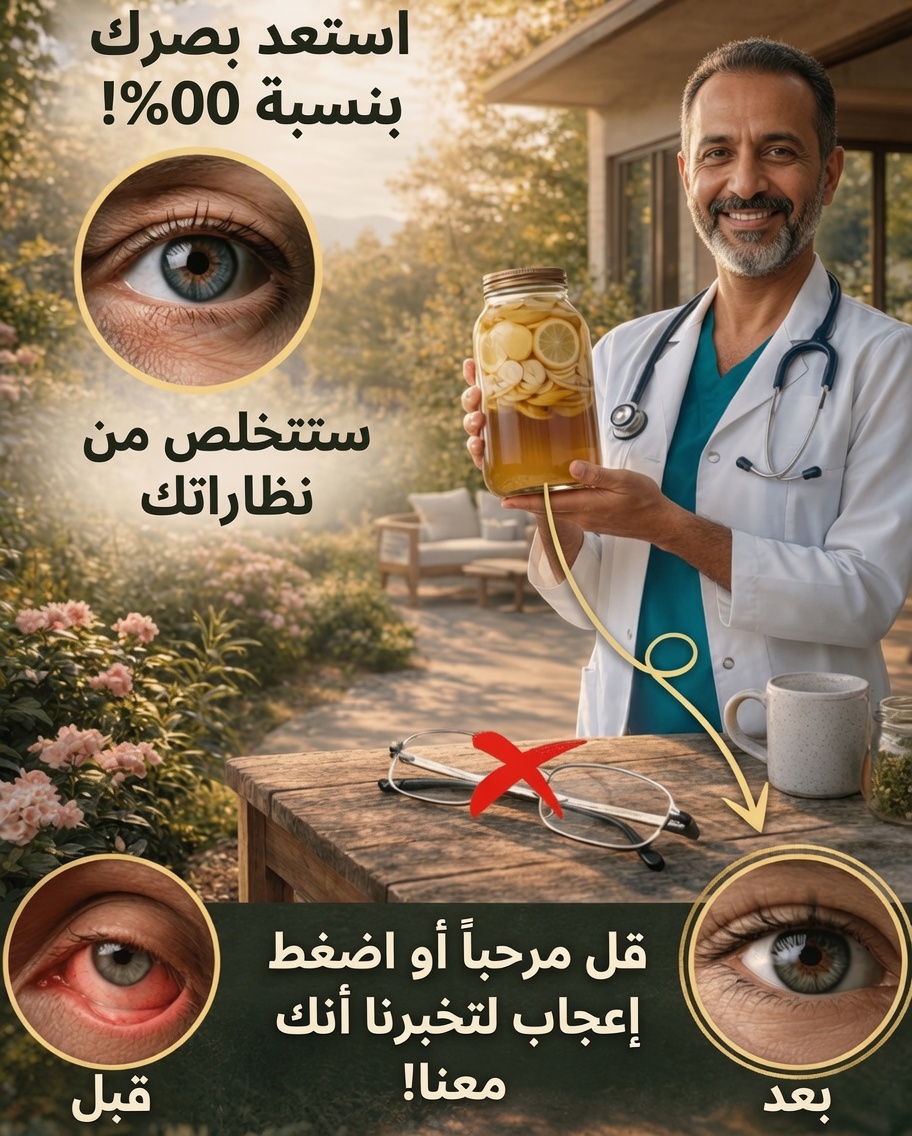 مشروب منزلي بسيط لدعم صحة عينيك بشكل طبيعي: وصفة بالليمون والعسل والثوم
