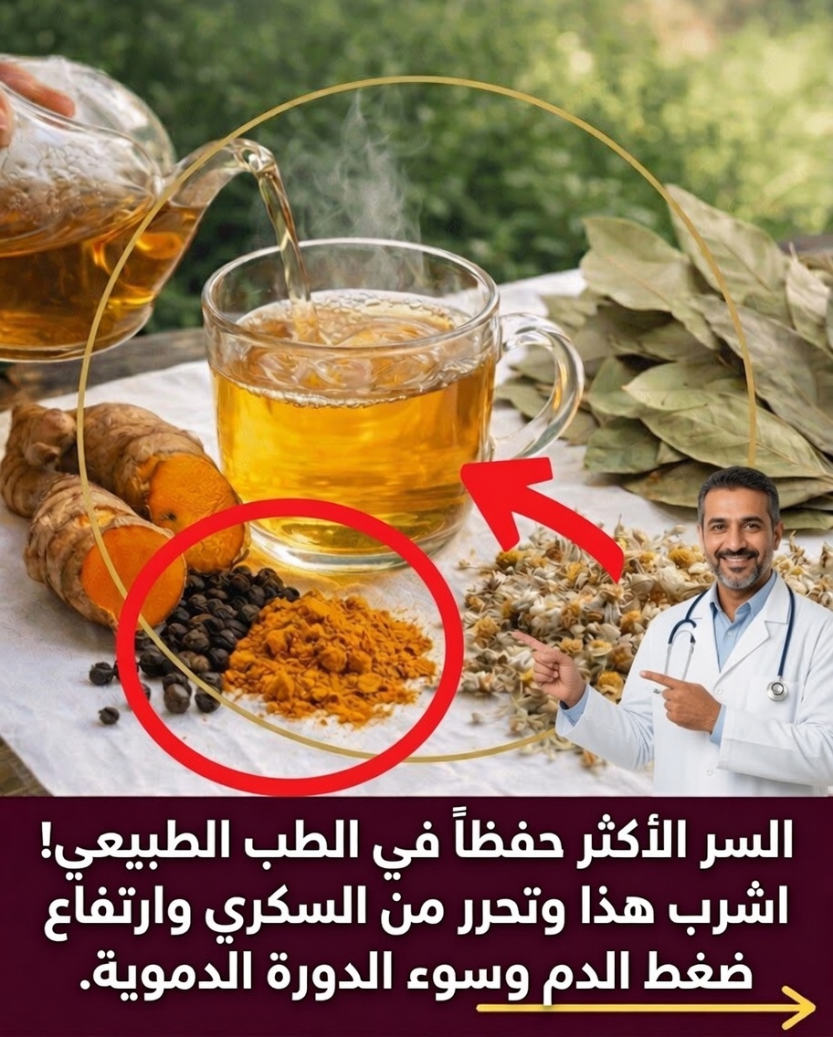 اكتشاف مشروب عشبي مهدئ: كيف يمكن للكركم وورق الغار والفلفل الأسود دعم العافية اليومية
