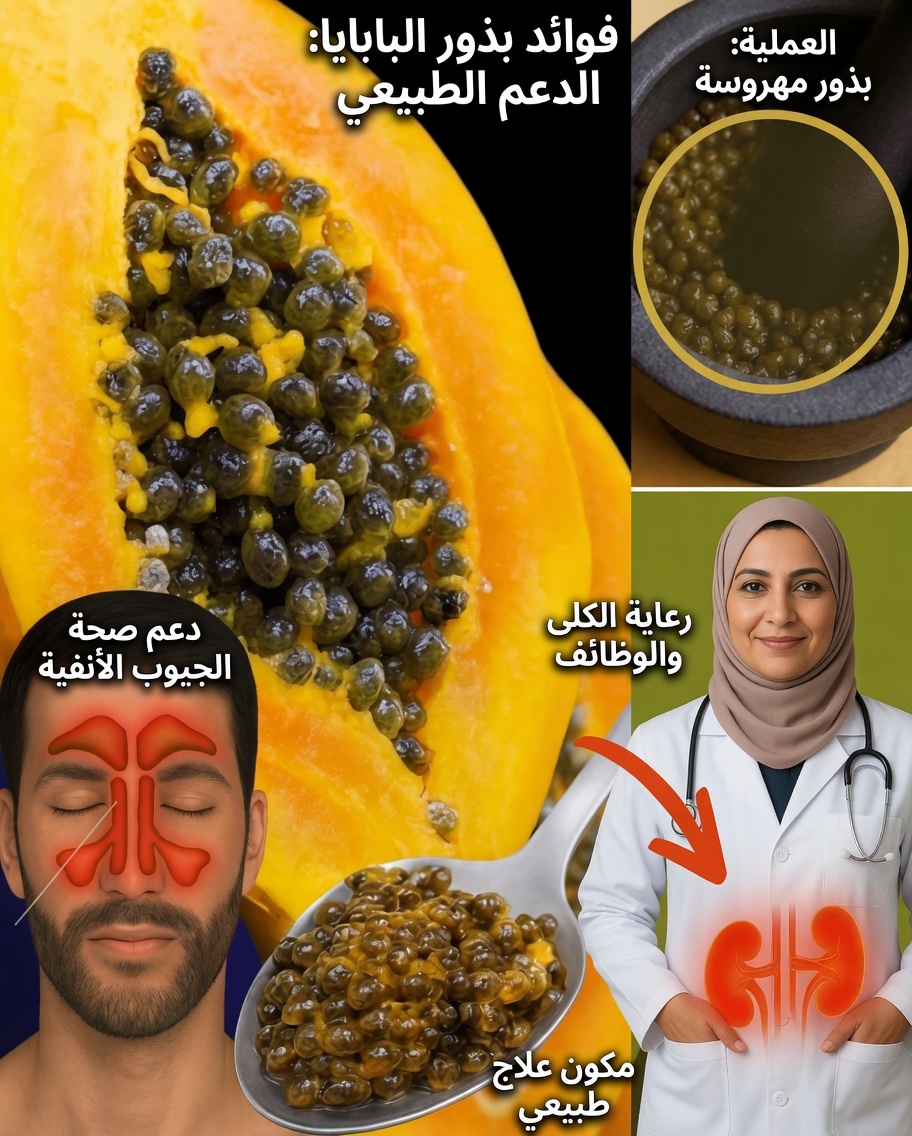 القوة الخفية لبذور البابايا: 7 فوائد طبيعية يمكن أن تُحوّل صحتك