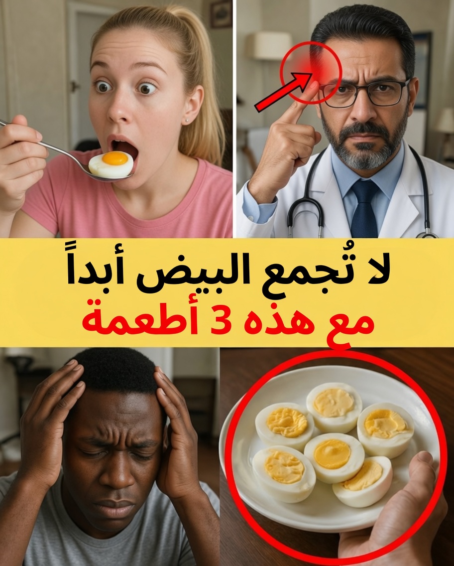 تنبيه لكبار السن: 3 تركيبات شائعة مع البيض يجب عليك تجنبها