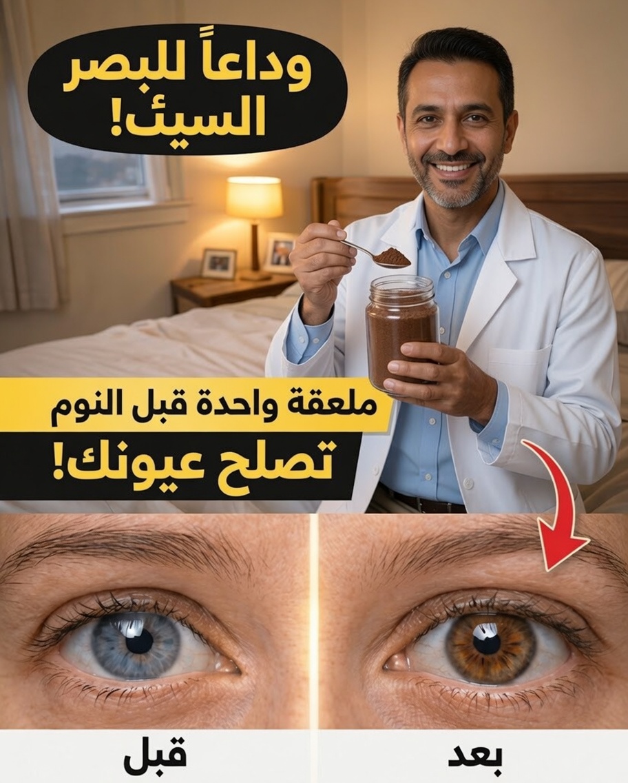 هل تجاوزت الستين؟ تناول هذا قبل النوم واستيقظ وأنت ترى كما في الأربعين