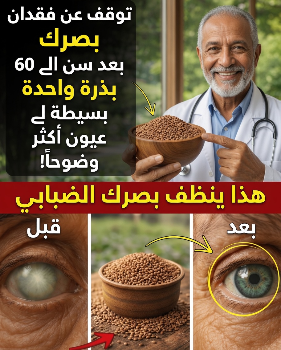 كيف يمكن لبذرة صغيرة أن تساعد في حماية بصرك طبيعيًا مع مرور السنين