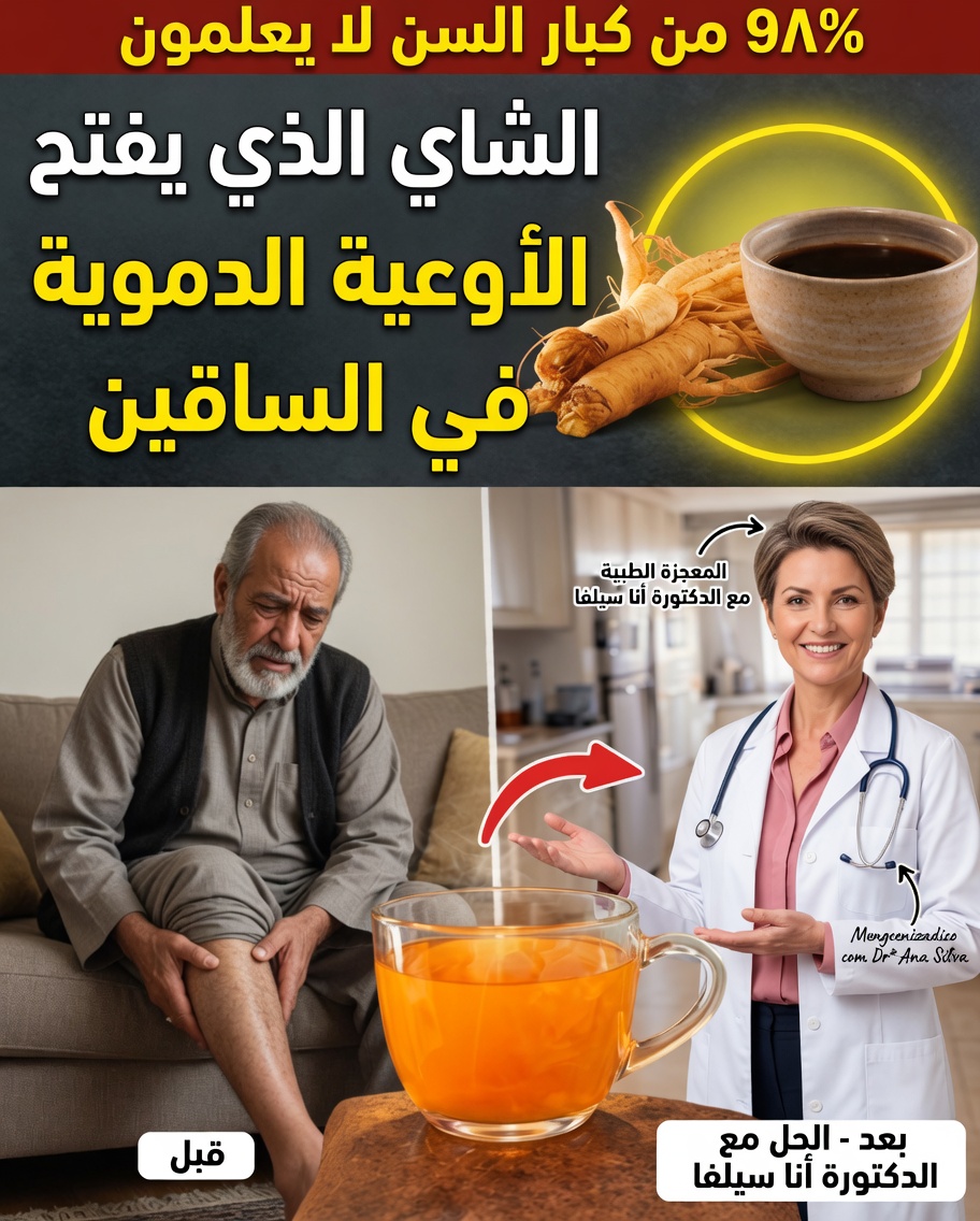 أكثر من 60 عامًا؟ اشرب هذه الأنواع الثلاثة من الشاي القوية لاستعادة قوة العضلات والعودة للمشي بأمان