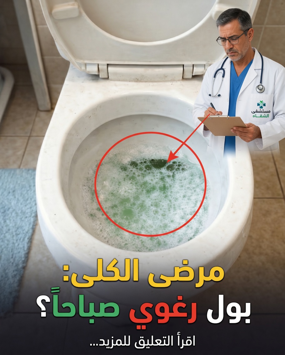 هل البول الرغوي في الصباح طبيعي أم علامة تحذير لصحة الكلى؟