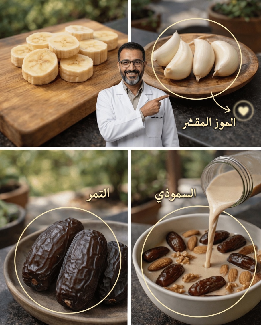 لماذا قد يصبح خلط الموز والثوم والتمر عادتك الصحية المفضلة الجديدة