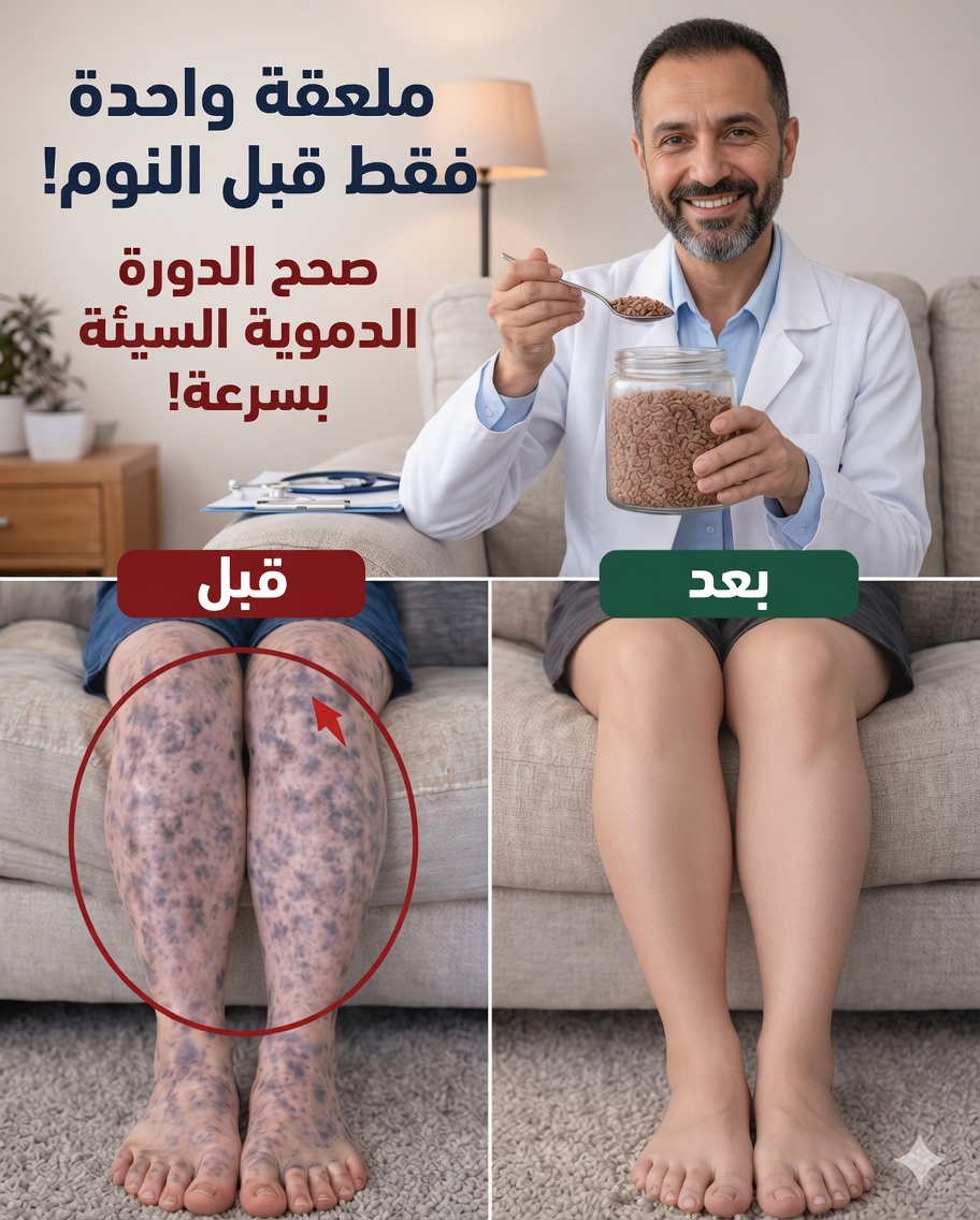 ملعقة واحدة فقط قبل النوم: هل يمكن أن يساعد هذا المزيج الحار في تحسين الدورة الدموية في الساقين والقدمين؟