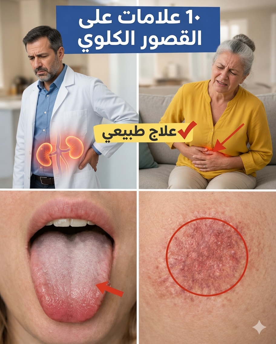 ١٣ علامة مبكرة للفشل الكلوي تتجاهلها يوميًا (أعراض قد تنقذ حياتك)