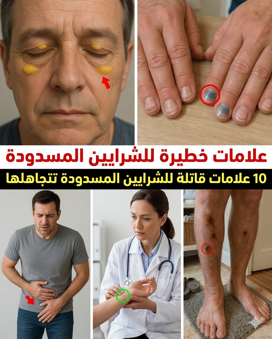 10 علامات خطيرة لانسداد الشرايين تتجاهلها على الأرجح – العلامة رقم 10 قد تنقذ حياتك إذا تم اكتشافها في الوقت المناسب