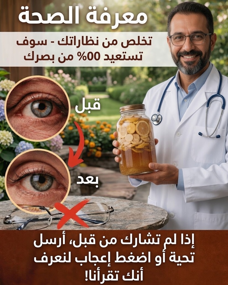 اكتشف علاجًا منزليًا تقليديًا بسيطًا يمكن أن يساعد في تعزيز رؤية أكثر وضوحًا وراحة يومية للعين