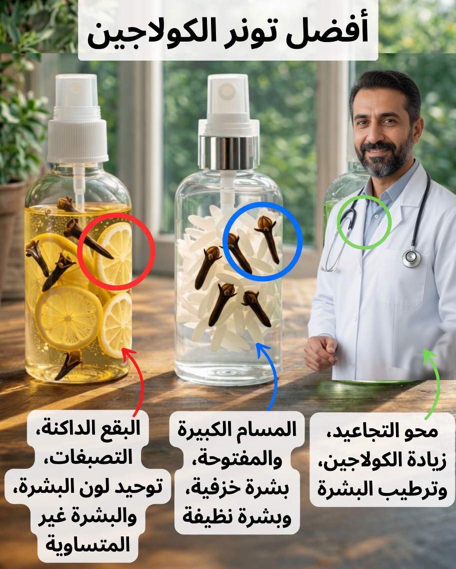 اكتشف 5 تونكات منزلية بالقرنفل لبشرة شابة ومشرقة