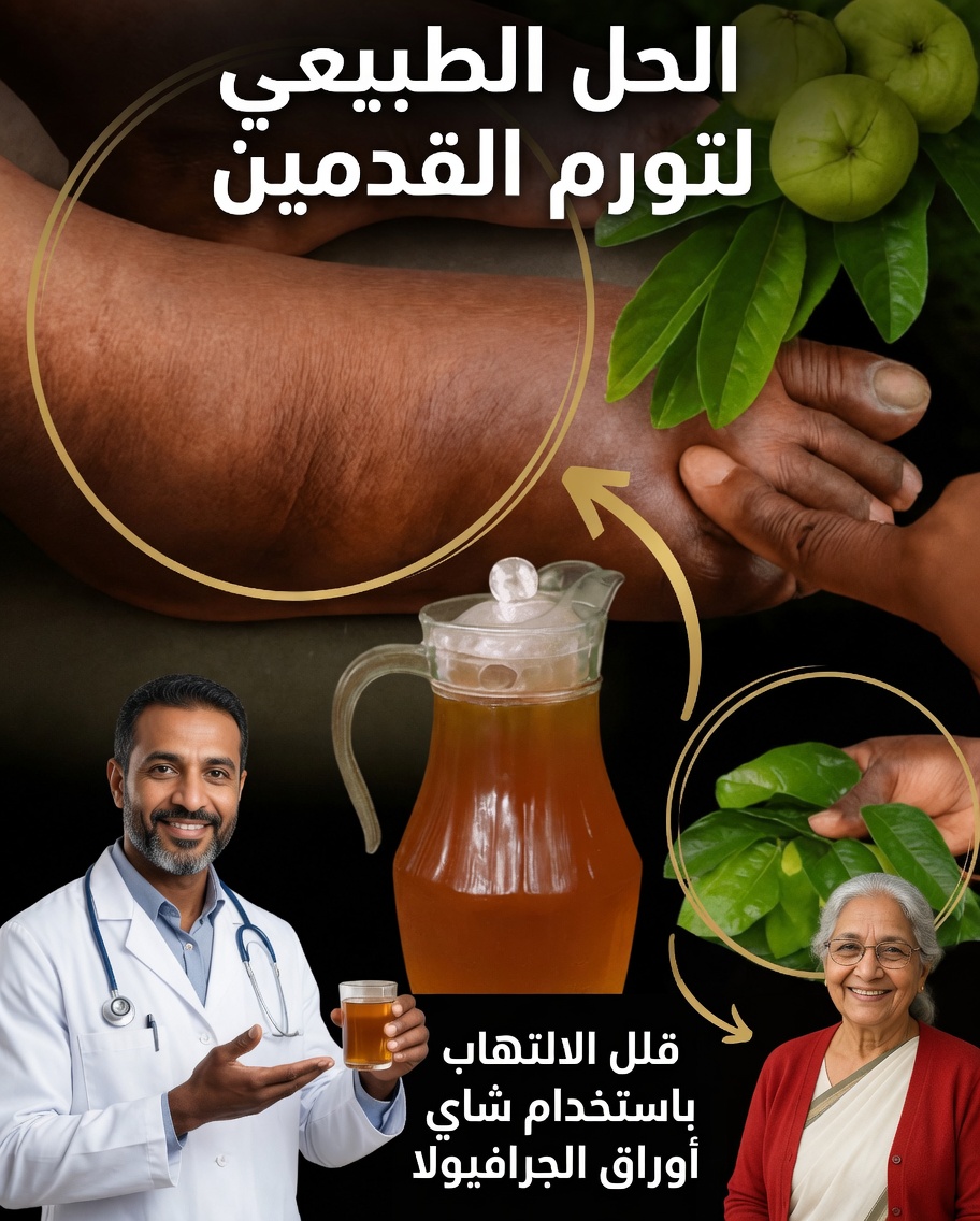 السر الطبيعي لتهدئة تورم الساقين: شاي أوراق الجوافة الذي لا ينبغي تجاهله