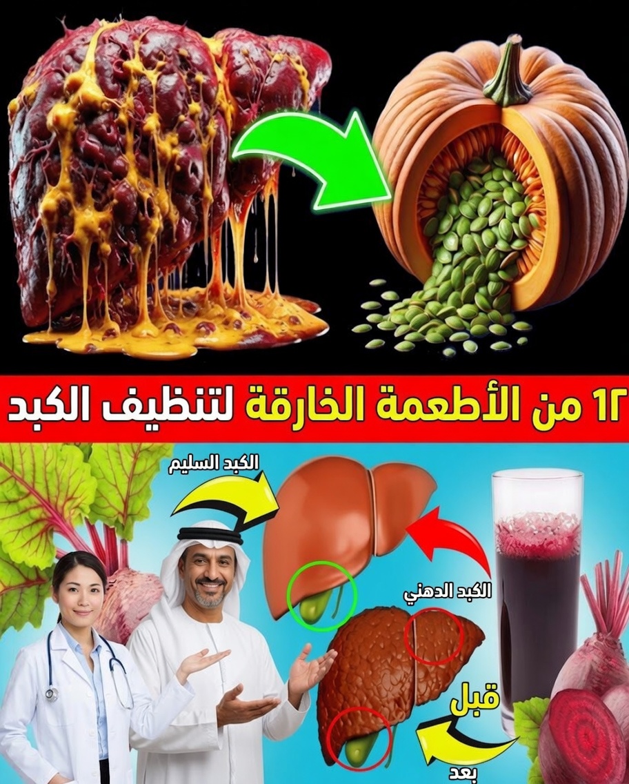 سرّ كبدٍ صحي: 12 من الأطعمة الخارقة القوية لإزالة السموم طبيعيًا