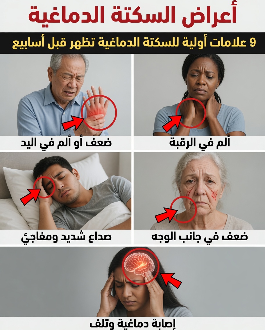 9 علامات مبكرة للسكتة الدماغية قد تظهر حتى قبل أسبوع واحد – ما الذي يحاول جسمك إخبارك به
