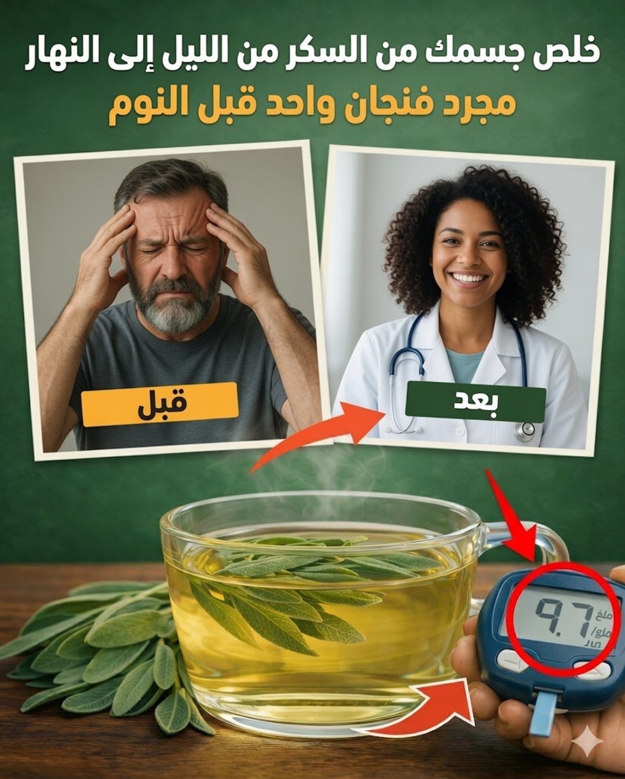 اشرب هذا يوميًا وسيختفي السكر! المشروب الطبيعي الذي يساعد على التحكم في مرض السكري