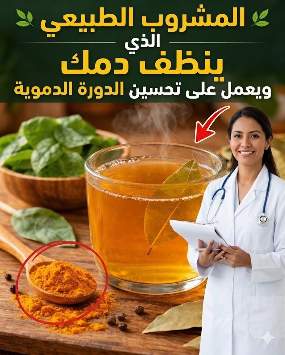 اكتشف القوة اللطيفة لشاي النعناع والكركم وورق الغار لتنقية طبيعية للدم