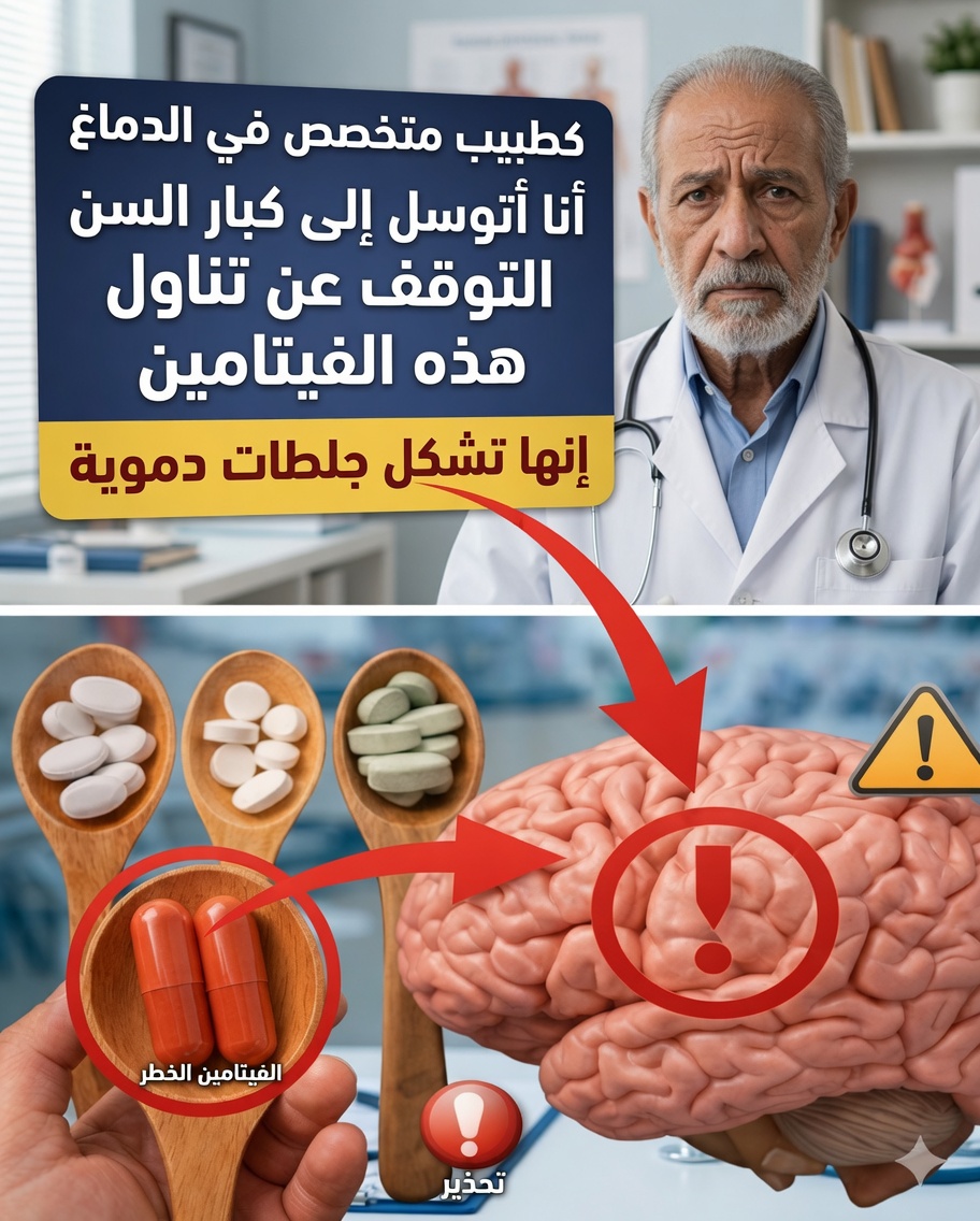 كطبيب، صُدمت: هذه الفيتامينات قد تزيد خطر السكتة الدماغية من ليلة إلى أخرى