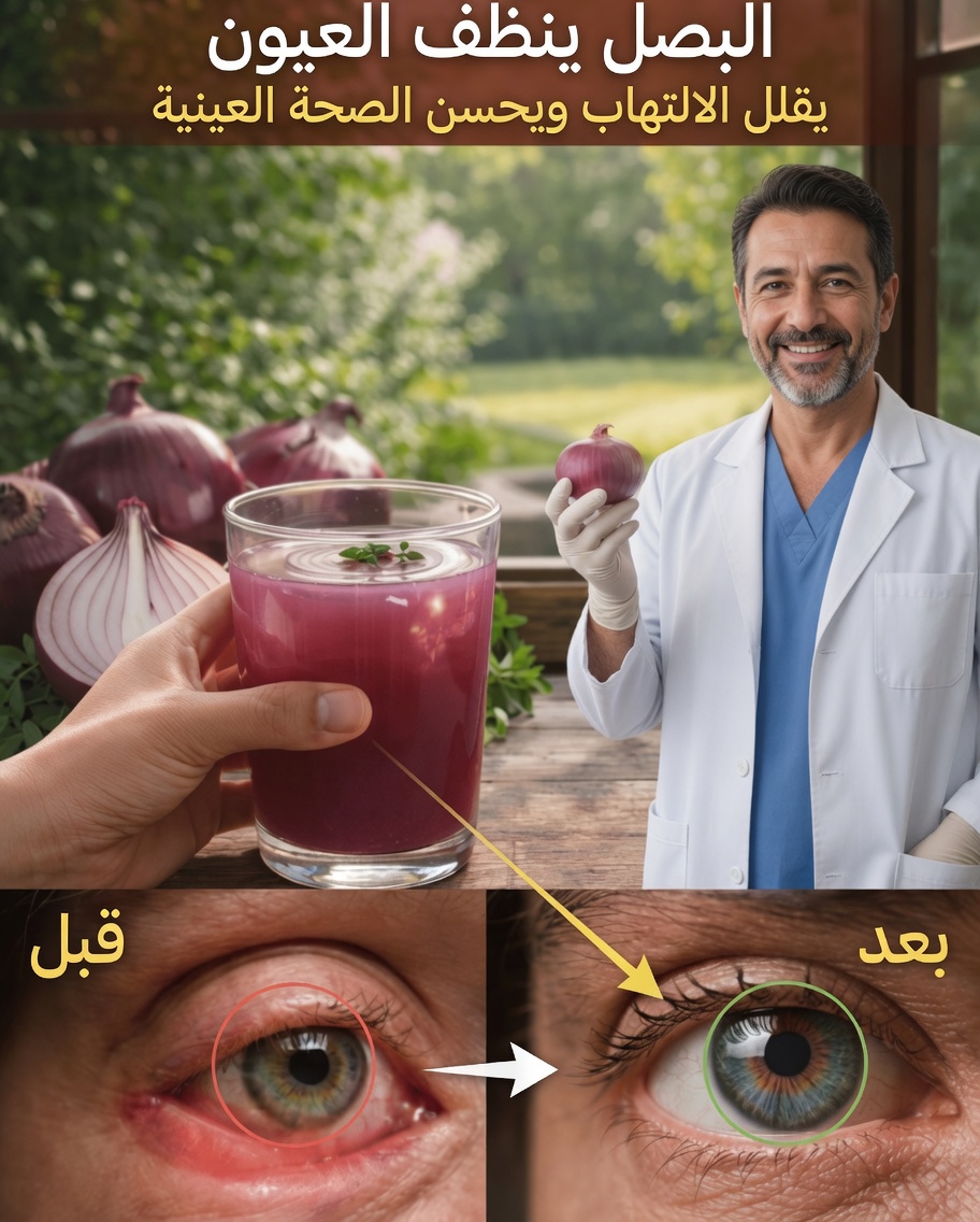 كيفية العناية بصحة عينيك طبيعيًا في المنزل باستخدام البصل: نصائح بسيطة فعّالة