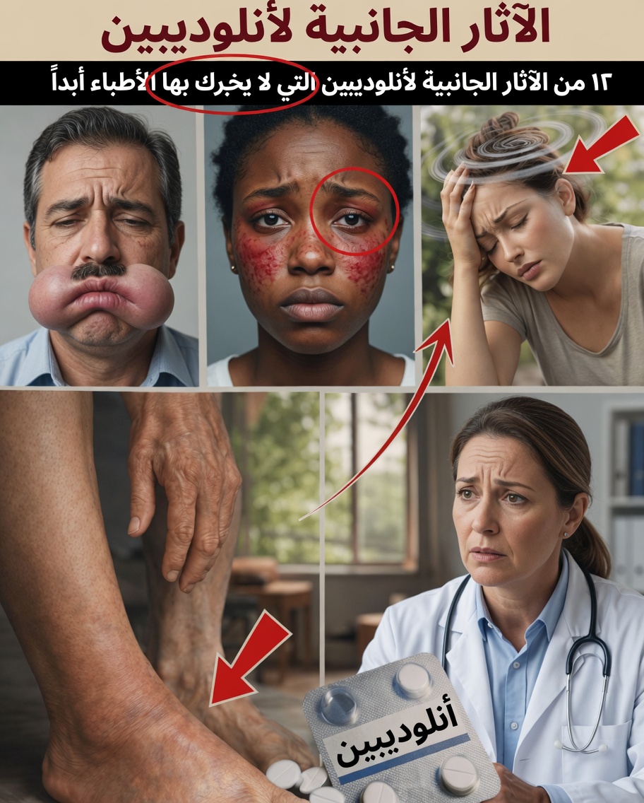 أفضل 12 أثرًا جانبيًا للأملوديبين: ما لا يسلّط الأطباء الضوء عليه دائمًا