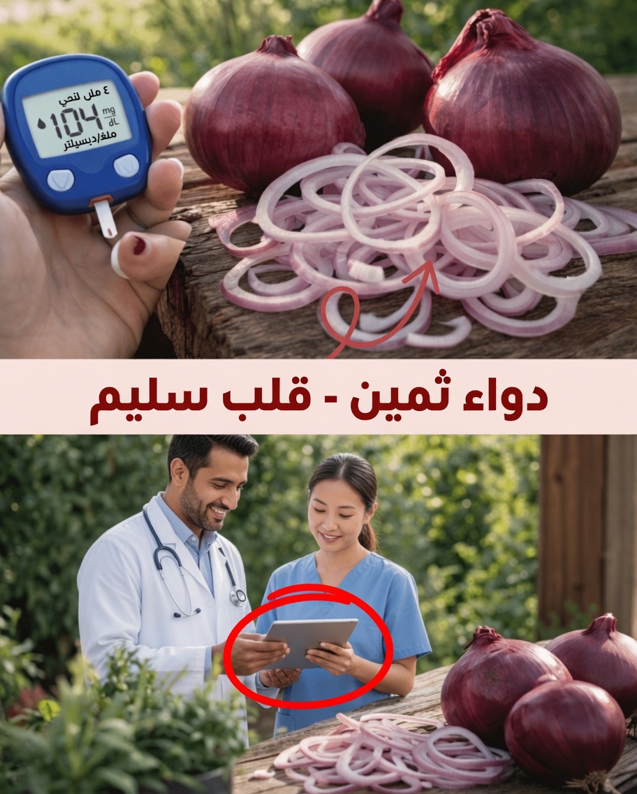 اكتشف كيف يمكن للبصل الأحمر أن يساعد في موازنة سكر الدم – مكوّن بسيط من مطبخك