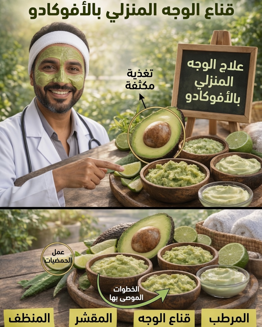 اكتشف حيلة بسيطة بالأفوكادو قد تجعل بشرتك أكثر نعومة وترطيبًا بعد السبعين