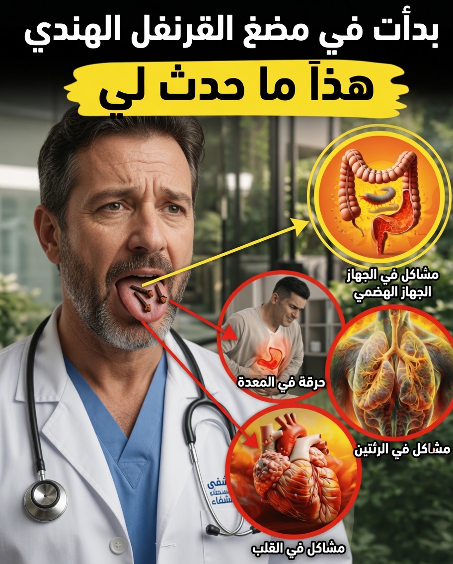 ماذا يحدث عندما تبدأ بمضغ القرنفل كل يوم؟ عادة بسيطة يجربها كثير من الناس