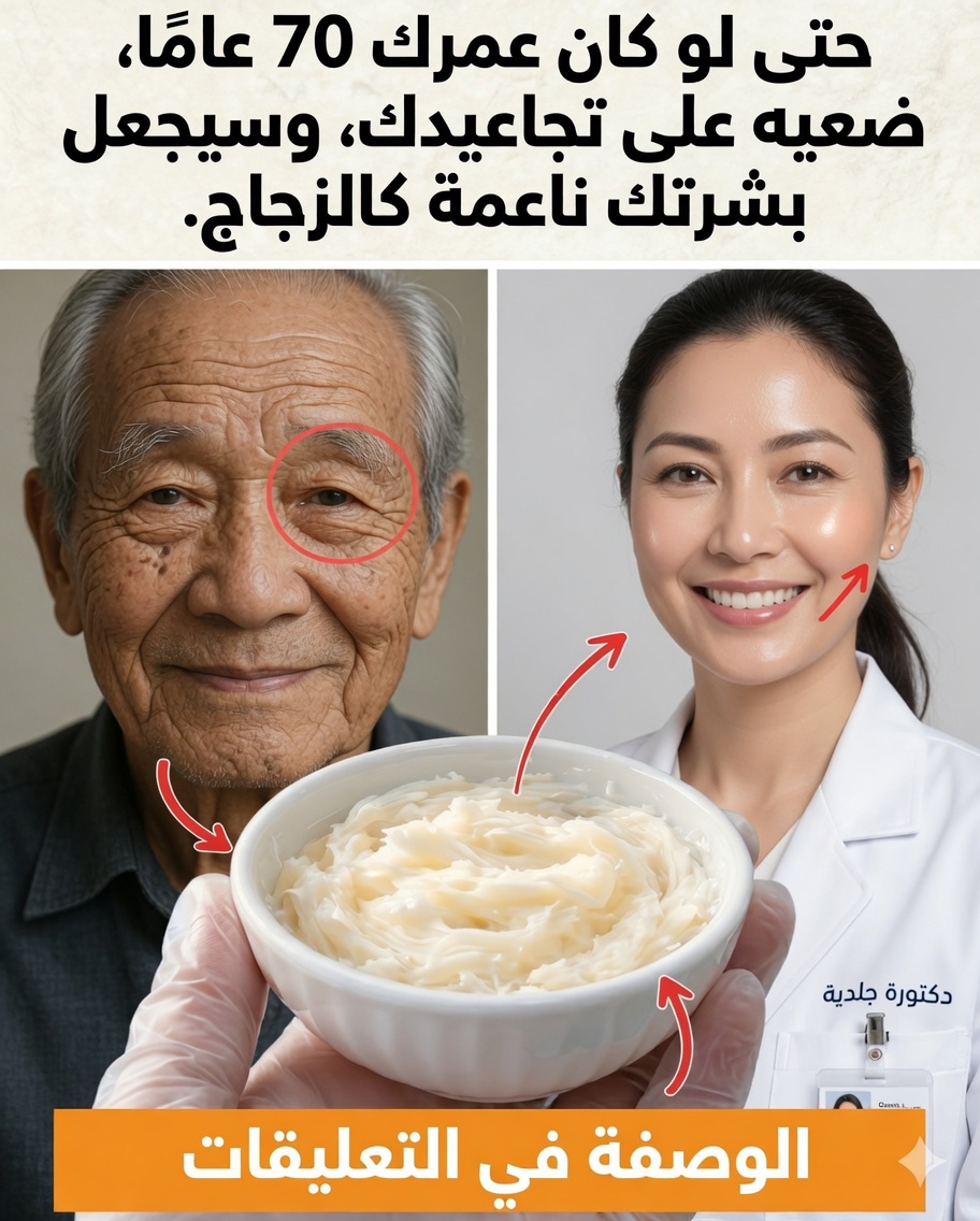 اكتشف كيف يمكن لبيكربونات الصوديوم أن تغيّر مظهر بشرتك خلال دقائق – حتى بعد سن السبعين!