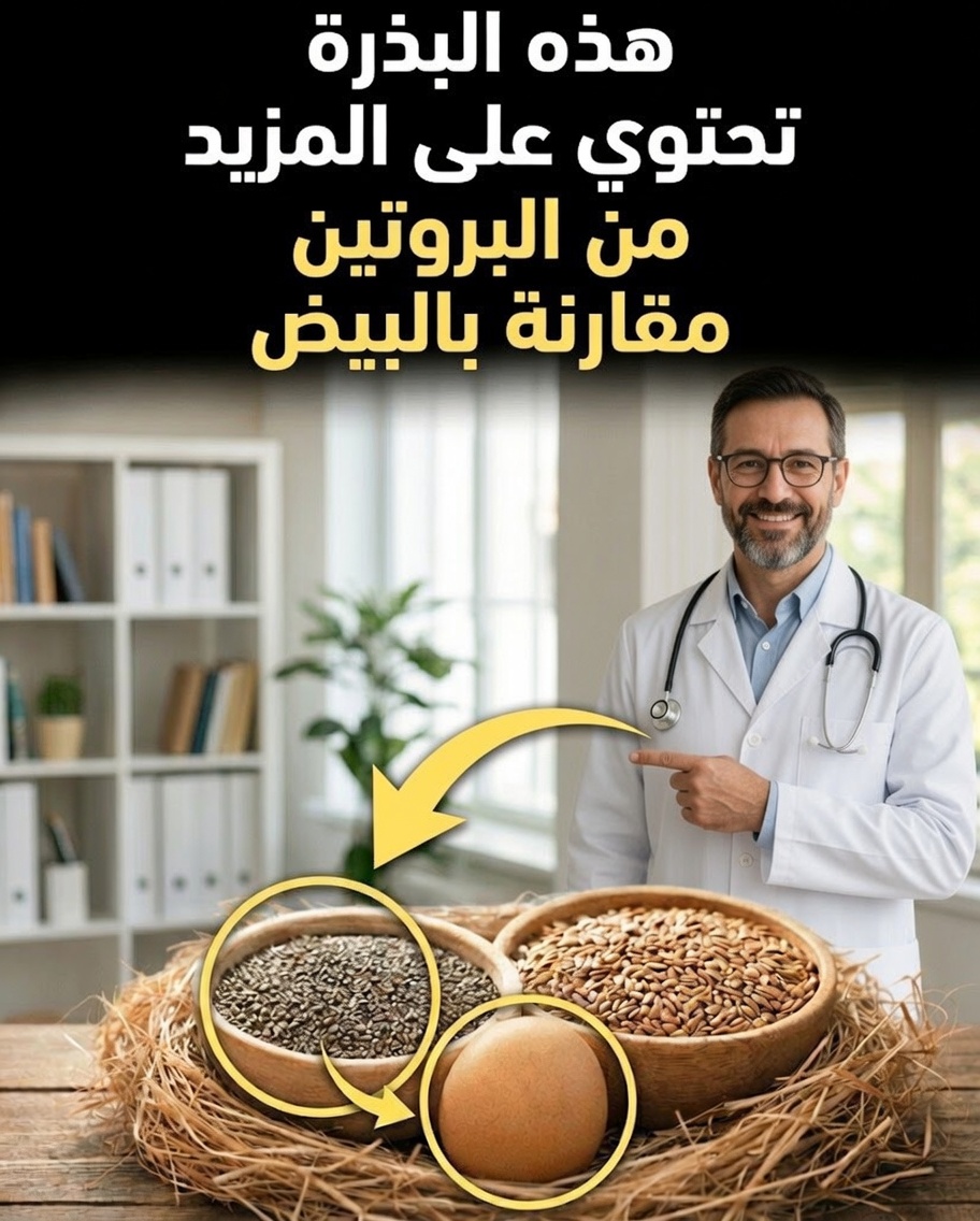 اكتشف كيف يمكن لبذرة صغيرة أن تدعم صحة العضلات وتوفر بروتينًا أكثر من البيض