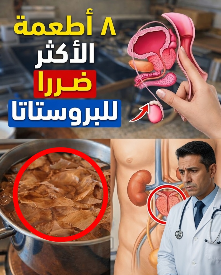 8 أطعمة الأكثر ضرراً على البروستاتا – تجنّبها الآن للراحة
