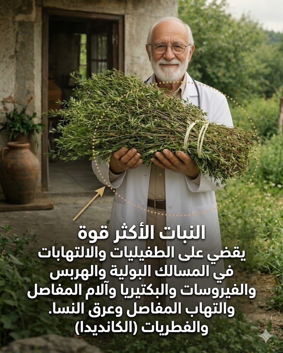 أقوى نبات: الزعتر البري – الحليف الطبيعي ضد الطفيليات والعدوى وآلام المفاصل