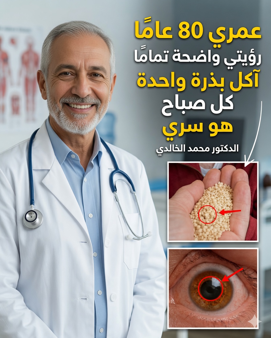 حتى لو كان عمرك أكثر من 90 عامًا؟ تناول هذه البذور الثلاث كل صباح لتقوية النظر والدماغ (أساس علمي + طقس بسيط)