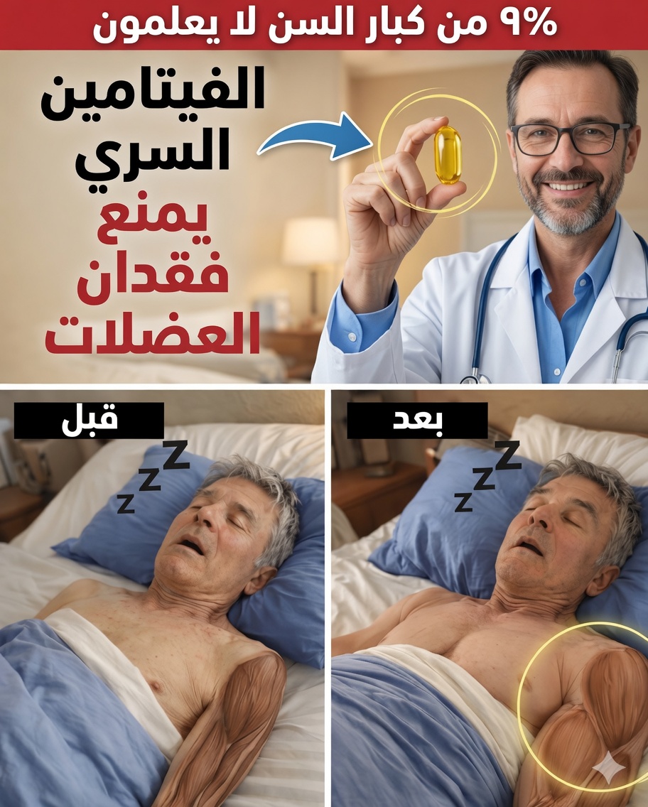 تناول هذه الفيتامينات الثلاثة للمساعدة في الوقاية من فقدان العضلات بعد سن الستين: حافظ على قوتك واستقلاليتك
