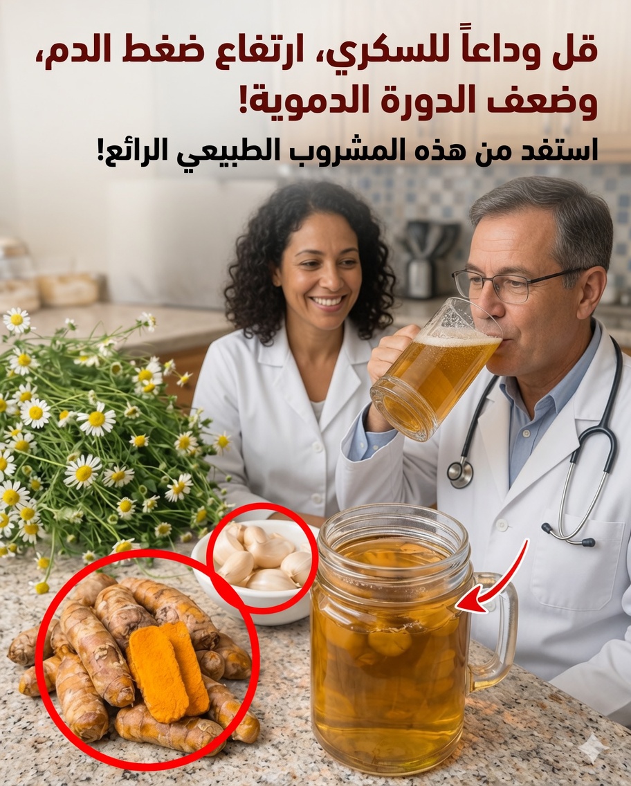 شاي البابونج والكركم والشمر وورق الغار: مزيج من 4 أعشاب قد يساعد على تهدئة ضغط الدم، وموازنة سكر الدم، وتنشيط الدورة الدموية