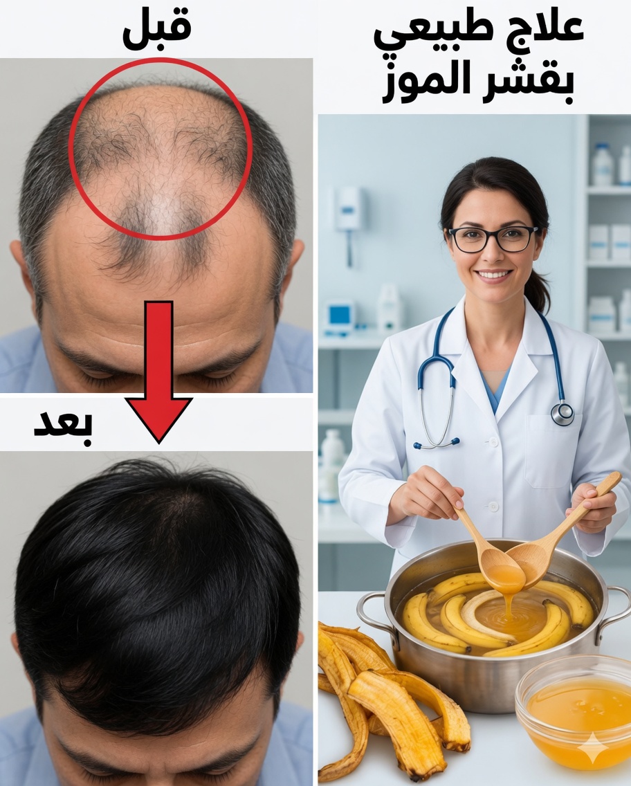 هل يعود الشيب إلى الأسود طبيعيًا؟ الحقيقة حول قشر الموز لإعادة لون الشعر الرمادي وتحفيز نمو الشعر