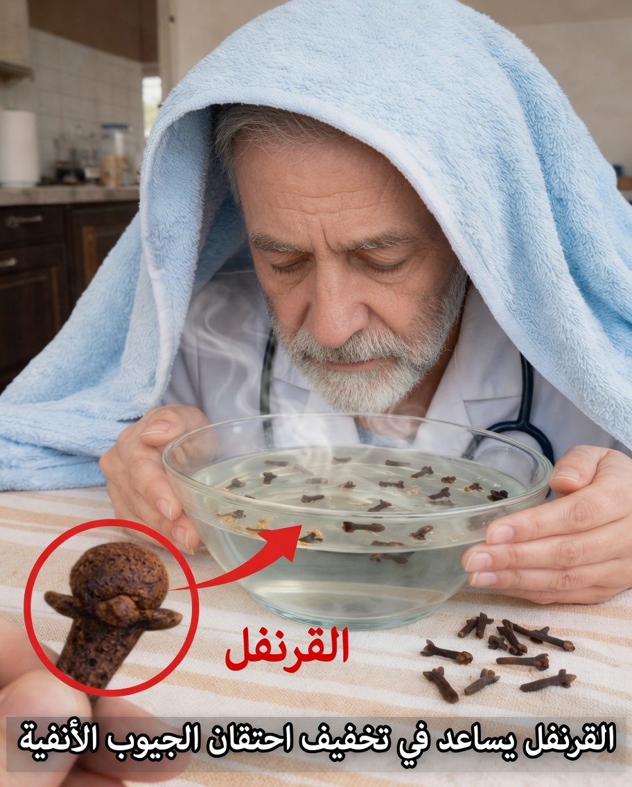 قوة استنشاق بخار القرنفل: راحة تنفسية تشعر بها خلال دقائق (وليس ساعات)