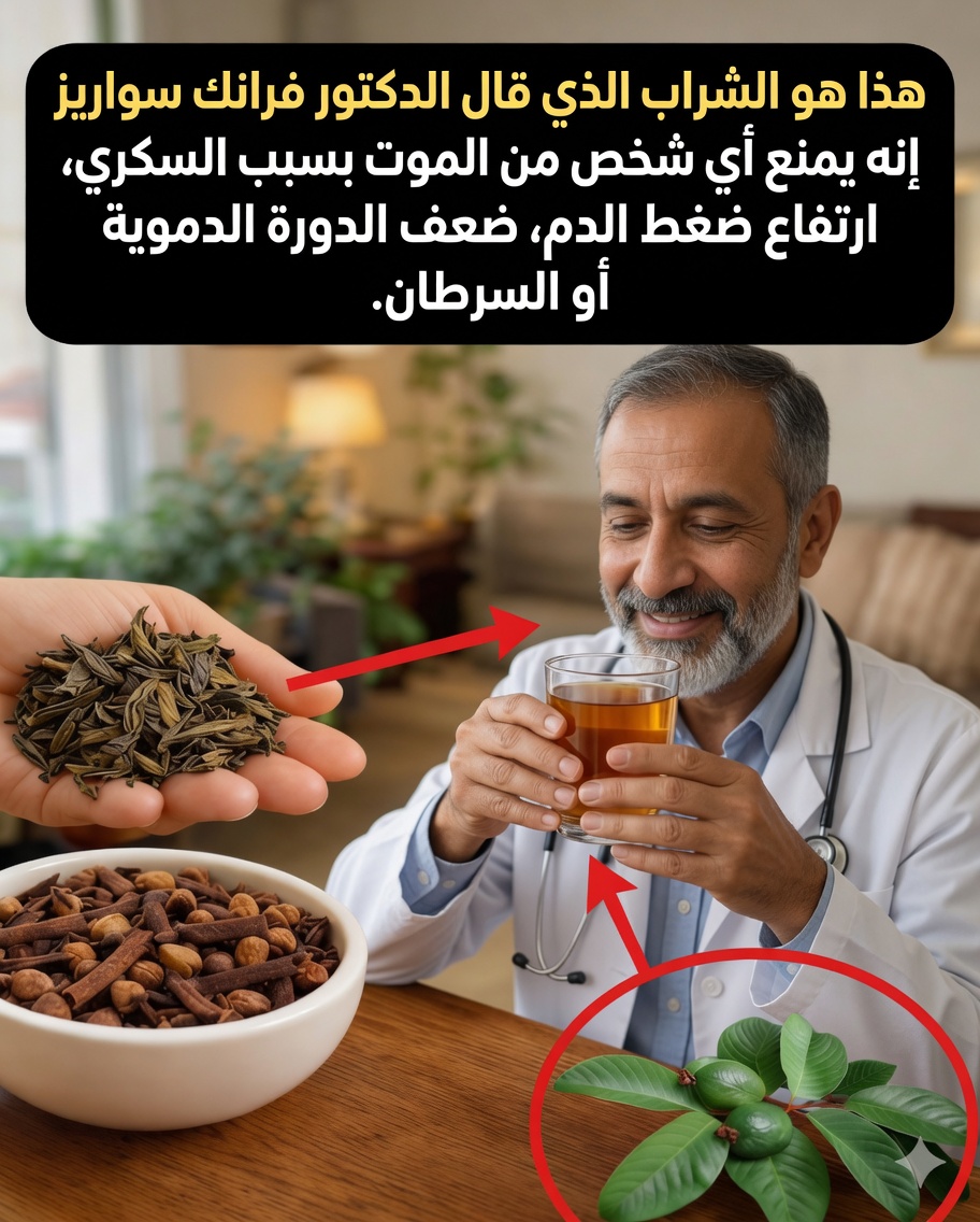 شاي الكركديه وأوراق الجوافة والقرنفل: الطقس الطبيعي الذي قد يحوّل ضغطك وسكر الدم والدورة الدموية