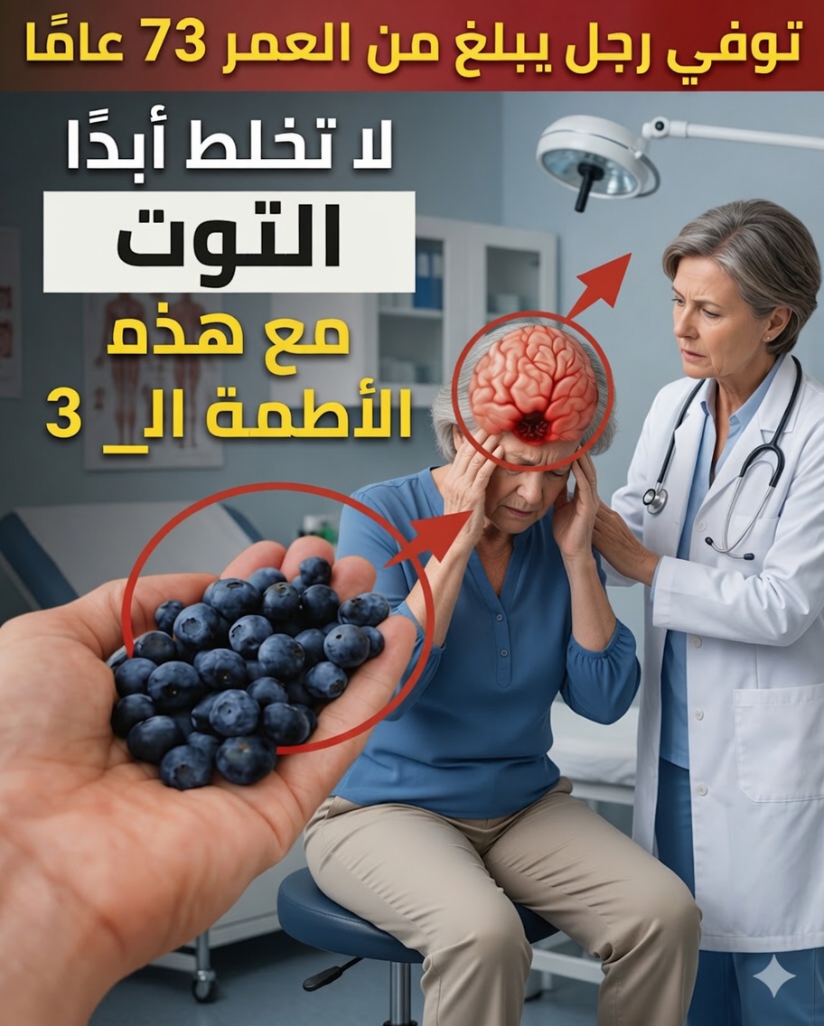 كبار السن: لا تأكلوا التوت الأزرق أبدًا مع هذه الأطعمة الثلاثة! (اكتشفوا قوتها الحقيقية)