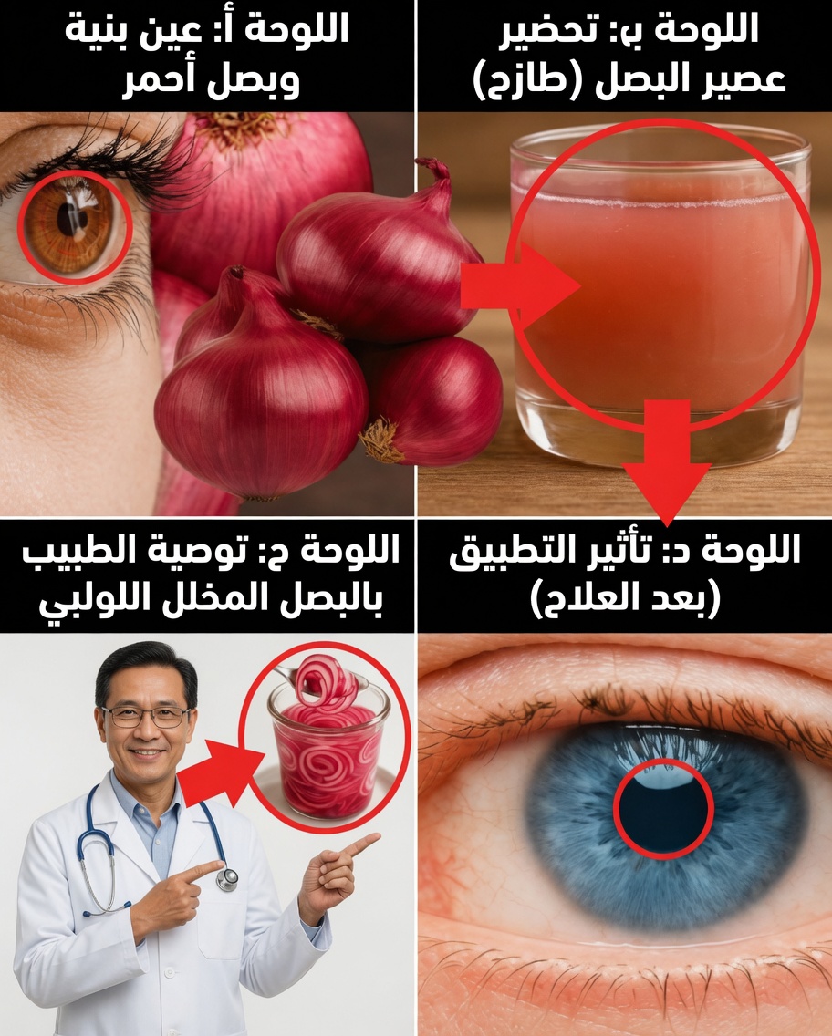 هل يمكن لعصير البصل أن يدعم صحة العينين بلطف؟ علاج طبيعي يستحق التجربة اليوم