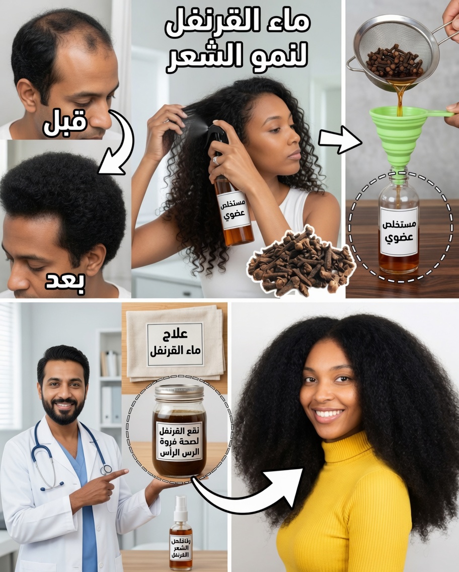 إكليل الجبل والقرنفل: السر الطبيعي لمدة أسبوعين لشعر أقوى وأكثر كثافة